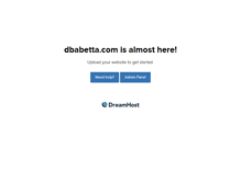 Tablet Screenshot of dbabetta.com